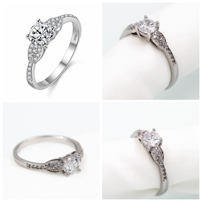 Wedding Rings for Women Zirconian Stone