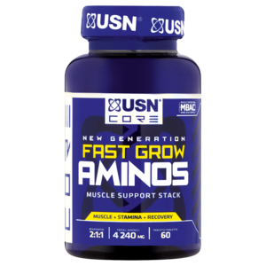 USN Core New Generation Fast Grow Aminos Muscle Support Stack 60 Pack