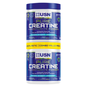 USN Pure Creatine Monohydrate Powder 2 x 100g