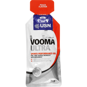 USN Vooma Ultra Peach Flavoured Sports Performance Gel 36g