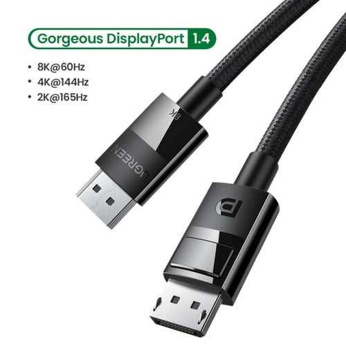 Ugreen Displayport for Xiaomi Mi Box 8K/60Hz DisplayPort 1.4 Cable Hig