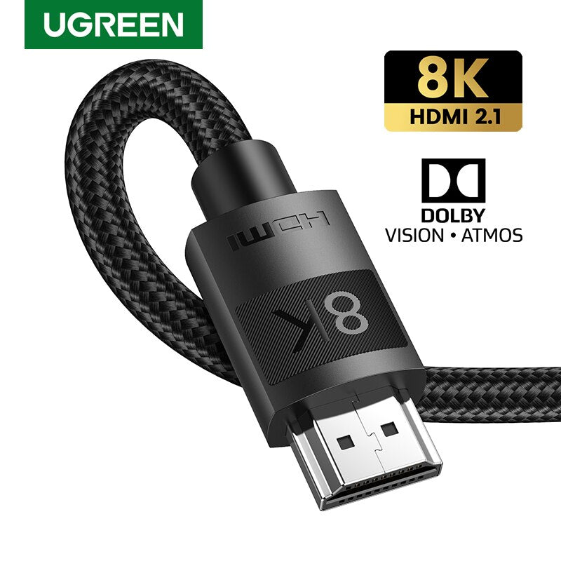 Ugreen HDMI 2.1 Cable Ultra High speed 8K/60Hz 4K/120Hz for Xiaomi Mi