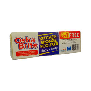 Osha Brite Kitchen Sponge Scourer 3+1 Free