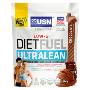 Usn Chocolate Flavoured Low-Gi Diet Fuel 454g