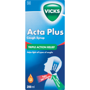 Vicks Acta Plus Cough Syrup 200ml