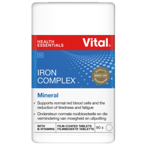 Vital Iron Complex Vitamin Tablets 100 Pack