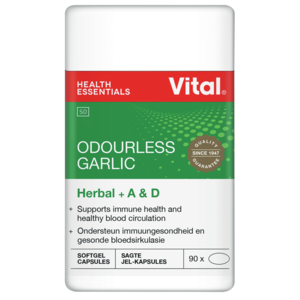 Vital Odourless Garlic Vitamin Tablets 100 Pack