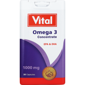 Vital Omega 3 Capsules 30 Pack