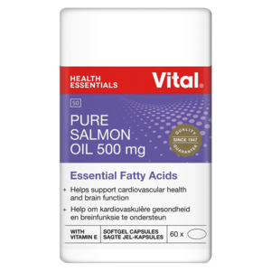 Vital Pure Salmon Oil Capsules 60 Pack