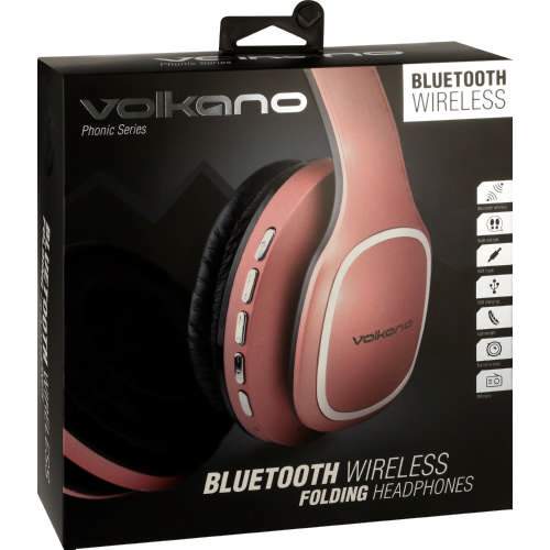 Volcano Phonic Series On Ear Bluetooth Headphones - myhoodmarket