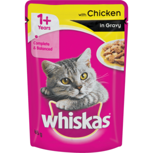 Whiskas Chicken In Gravy Cat Food 85g
