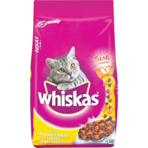 Whiskas Gourmet Meat Platter & Meaty Nuggets Adult Cat Food 2kg
