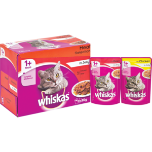Whiskas Meat Selection In Jelly 12 x 85g