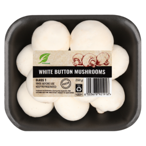 White Button Mushrooms 250g