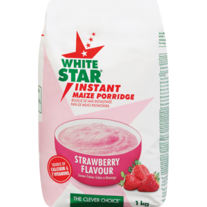 White Star Strawberry Flavoured Instant Maize Porridge 1kg