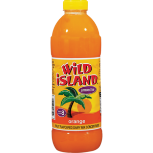 Wild Island Orange Concentrated Dairy Blend 1L