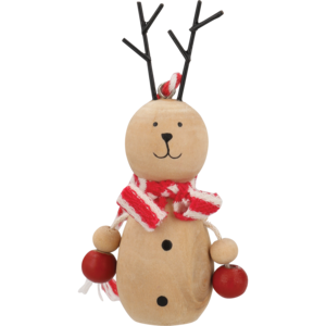 Wood Figures Christmas Tree Decoration