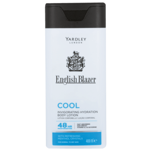 Yardley English Blazer Cool Invigorating Hydration Body Lotion 400ml - myhoodmarket