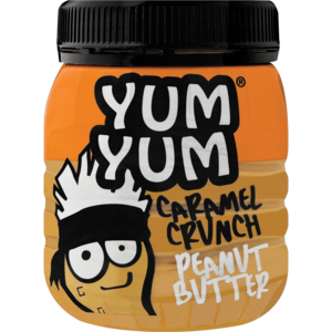 Yum Yum Caramel Crunch Peanut Butter 400g