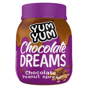 Yum Yum Chocolate Dreams Chocolate Peanut Spread 380g