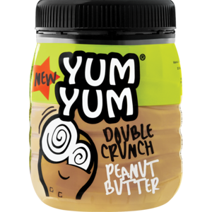 Yum Yum Double Crunch Peanut Butter 400g