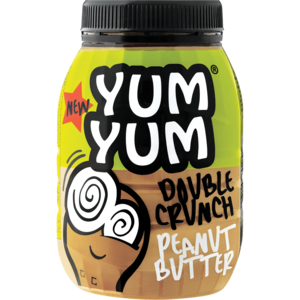 Yum Yum Double Crunch Peanut Butter 800g