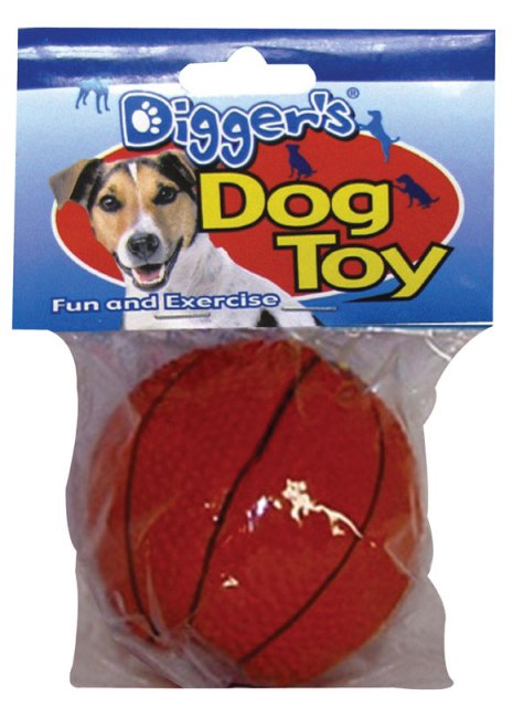 Diggers 52532 Latex Basketball Dog Toy