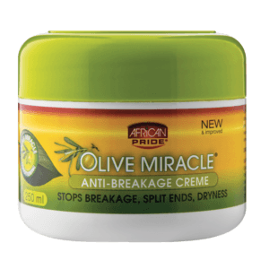 African Pride Olive Miracle Anti-Breakage Hair Crème 250ml - myhoodmarket
