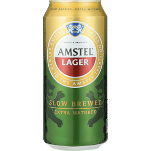 Amstel Lager Beer Can 440ml - myhoodmarket