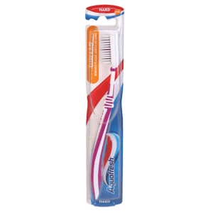 Aquafresh Clean & Flex Hard Bristle Toothbrush - myhoodmarket