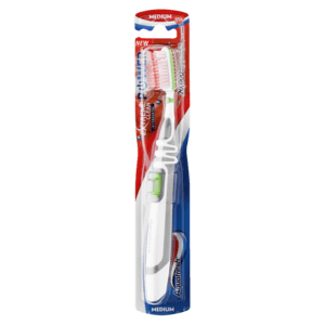 Aquafresh Extreme Clean Interdental Power Medium Toothbrush - myhoodmarket