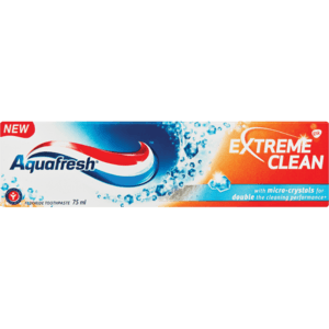 Aquafresh Extreme Clean With Micro-Crystals Toothpaste 75ml - myhoodmarket