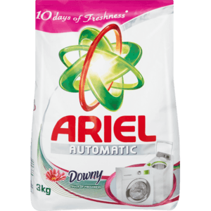Ariel Auto Downy Washing Powder 3kg - myhoodmarket