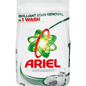 Ariel Auto Washing Powder Bag 2kg - myhoodmarket