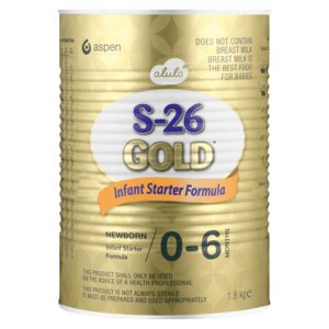 Aspen S-26 Gold Newborn Infant Starter Formula 1.8kg - myhoodmarket