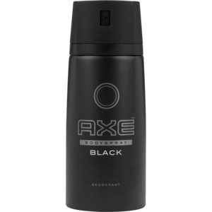 Axe Black Men's Aerosol Deodorant 150ml - myhoodmarket