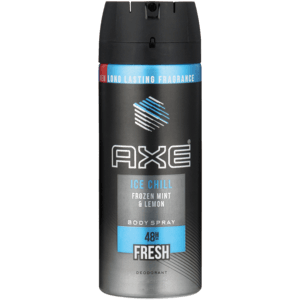 Axe Ice Chill Frozen Mint & Lemon Body Spray Deodorant 150ml - myhoodmarket
