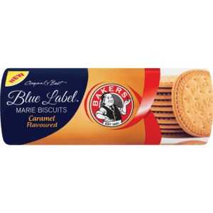 Bakers Blue Label Caramel Marie Biscuits 200g - myhoodmarket