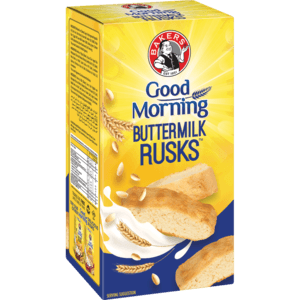 Bakers Good Morning Buttermilk Rusks 450g - myhoodmarket