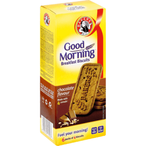 Bakers Good Morning Chocolate Breakfast Biscuits 300g - myhoodmarket