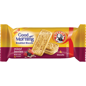 Bakers Good Morning Mixed Berries Breakfast Biscuits 50g - myhoodmarket