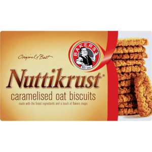 Bakers Nuttikrust Biscuits 200g - myhoodmarket
