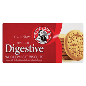 Bakers Original Digestive Wholewheat Biscuits 200g - myhoodmarket