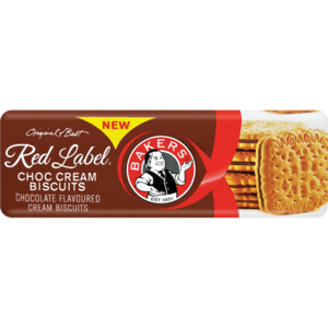 Bakers Red Label Chocolate Cream Biscuits 200g - myhoodmarket