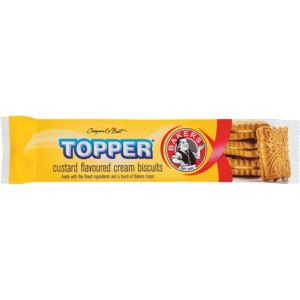 Bakers Topper Custard Biscuits 125g - myhoodmarket