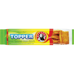 Bakers Topper Lemon Biscuits 125g - myhoodmarket