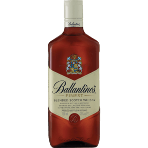 Ballantine's Finest Blended Scotch Whisky Bottle 750ml - myhoodmarket