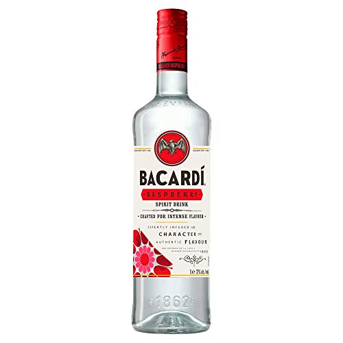Bacardi Raspberry Rum Bottle 750ml