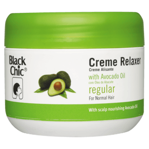 Black Chic Regular Creme Relaxer For Normal Hair 250ml - myhoodmarket
