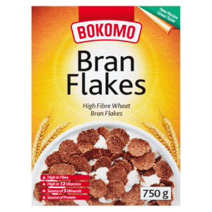 Bokomo Bran Flakes Cereal 750g - myhoodmarket